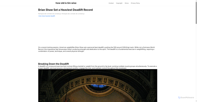 Security scan screenshot of https://pelangiasikworld-dpsmpz5348du.edgeone.app/brian-shaw-heaviest-deadlift.html