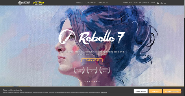 Security scan screenshot of https://escapemotions1.b-cdn.net