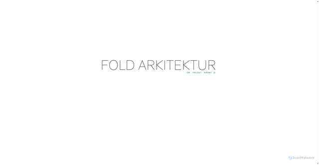 Security scan screenshot of https://foldark.se