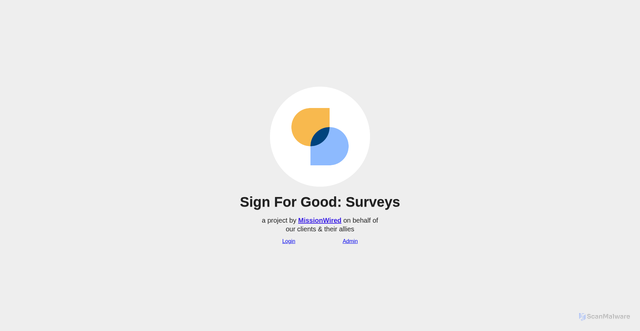 Security scan screenshot of https://signforgood.com