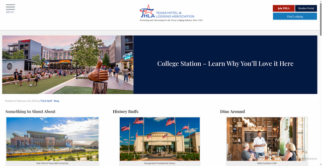 Security scan screenshot of https://texaslodging.com/college-station-learn-why-youll-love-it-here/