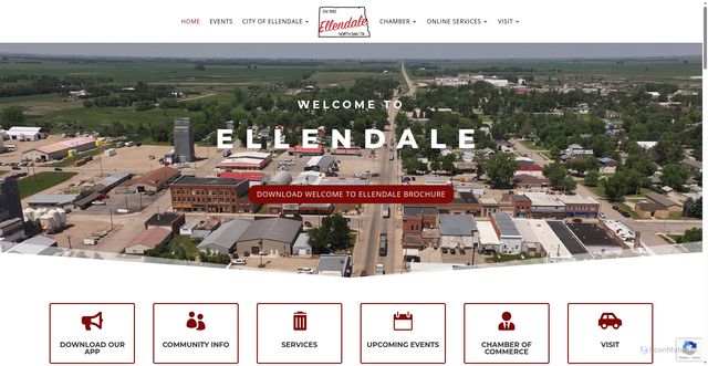 Security scan screenshot of https://ellendalend.gov/