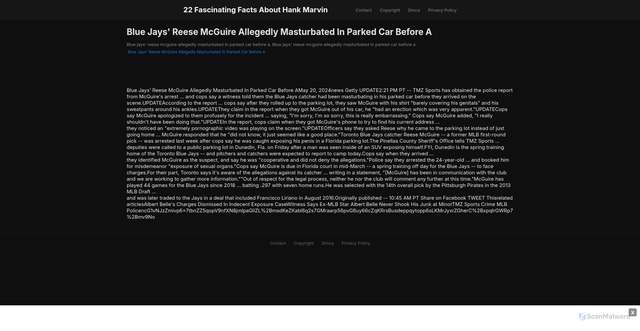 Security scan screenshot of https://pannlampahugo-61bjbugn9m.edgeone.app/18948-blue-jays-reese-mcguire-allegedly-masturbated-in-parked-car-before-a.html