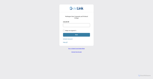 Security scan screenshot of https://csprd.ctclink.us