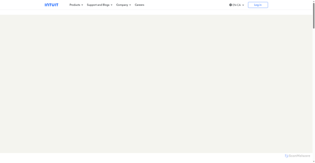 Security scan screenshot of https://intuit.ca