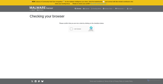 Security scan screenshot of https://bazaar.abuse.ch/download/63545fa195488ff51955f09833332b9660d18f8afb16bdf579134661962e548a/