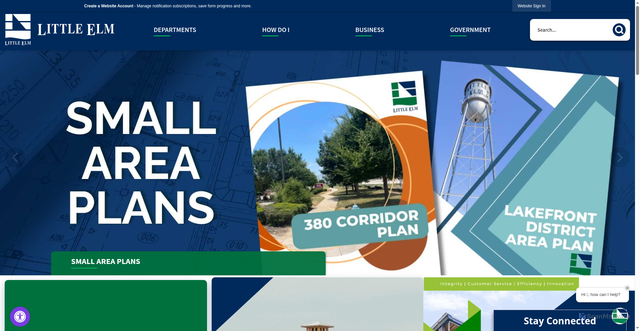 Security scan screenshot of https://littleelm.gov/