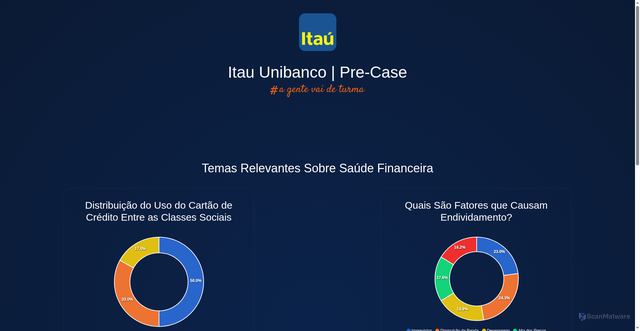 Security scan screenshot of https://itau-snowy.vercel.app/