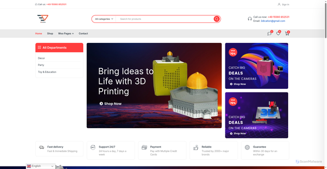 Security scan screenshot of http://maraseq.com/