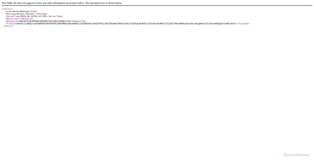Security scan screenshot of https://docs-personalized-fonts-1251316161.file.myqcloud.com