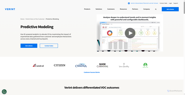 Security scan screenshot of https://foresee.com