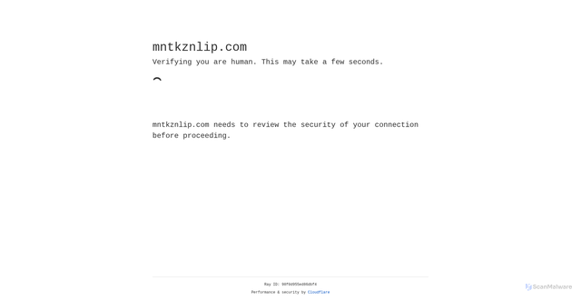 Security scan screenshot of https://mntkznlip.com/?token=0fqdYYm0xBsYw71hWTMb