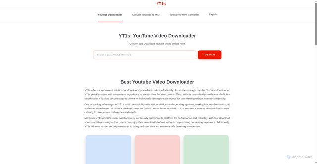 Security scan screenshot of https://yt1s.com.co/en134/