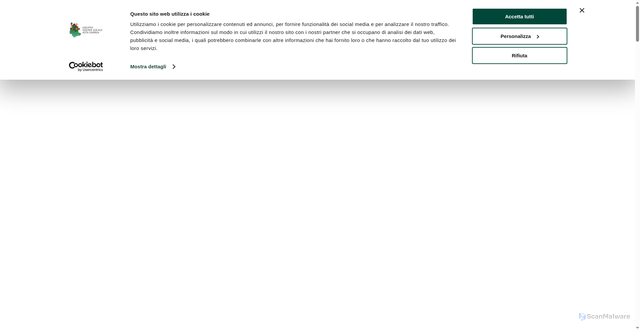 Security scan screenshot of https://www.galaltaumbria.it/