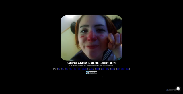 Security scan screenshot of https://cracky-chan.com