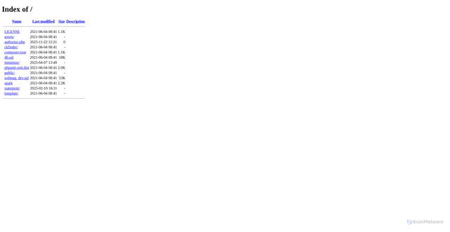 Security scan screenshot of http://clientes.webcorp.com.mx/