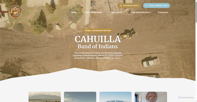 Security scan screenshot of https://cahuilla-nsn.gov/