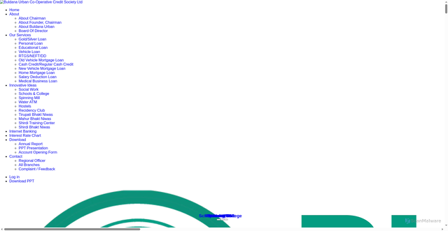 Security scan screenshot of https://buldanaurban.in/