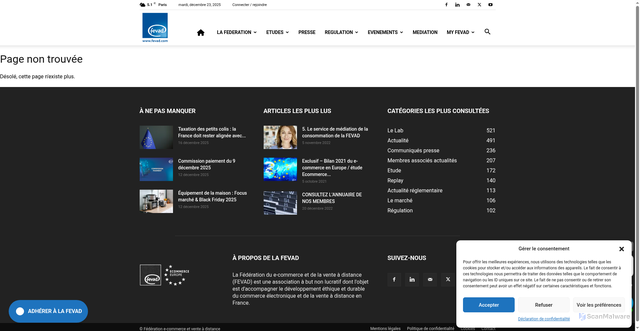 Security scan screenshot of https://www.fevad.com/products/vintage-murano-art-glass-paperweight-madonna-child-intaglio/8659485/