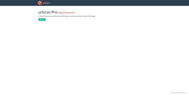 Security scan screenshot of https://pro.urlscan.io