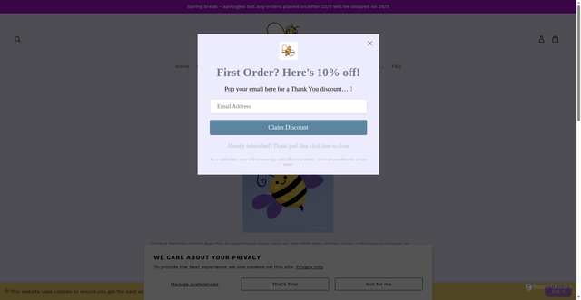 Security scan screenshot of https://seeds4bees.com/blogs/news/what-is-world-bee-day?srsltid=AfmBOoooGB8gBFls0fZH7tgHd0o0hxDT6MkDAFnZexoI_Sq7IbtTwFIs
