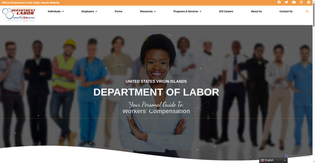 Security scan screenshot of https://www.vidol.gov/