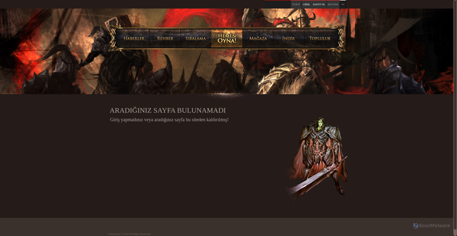 Security scan screenshot of http://usardream.com.tr/image.nttgame.com/portal/assets/images/common/gnbsite/toolbar_nttgame_off.html