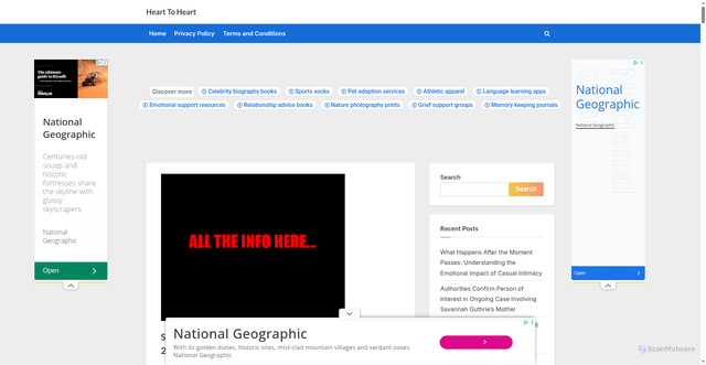Security scan screenshot of https://jobapplicationonline.co.uk/?p=13844