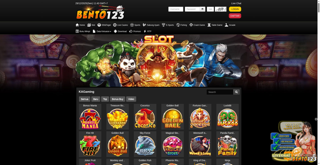 Security scan screenshot of https://ndxx-bento123.com/desktop/game/slot/kagaming