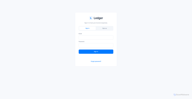 Security scan screenshot of https://ledger-production-6g0.pages.dev/