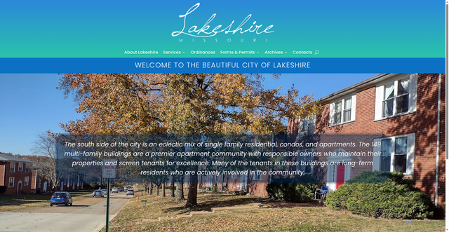 Security scan screenshot of https://lakeshiremo.gov/