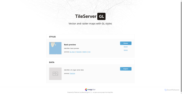 Security scan screenshot of https://usw2v2.maps.sniffies.com