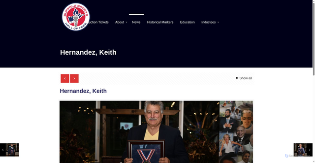 Security scan screenshot of https://www.suffolksportshof.com/hernandez-keith/