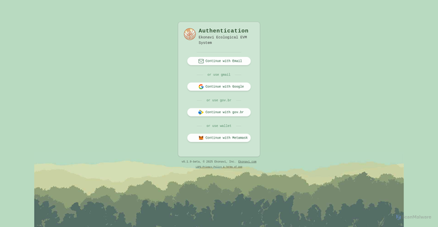 Security scan screenshot of https://auth-bvm.pages.dev/