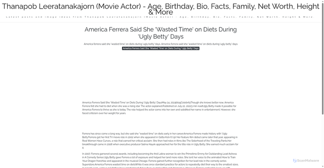 Security scan screenshot of https://nusaglobalmedia-dpsuywzva9wq.edgeone.app/america-ferrera-said-she-wasted-time-on-diets-during-ugly-betty-days.html