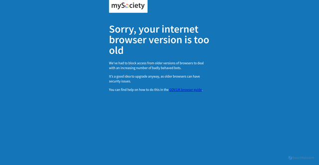 Security scan screenshot of https://www.theyworkforyou.com/mp/10766/andy_burnham/leigh/votes