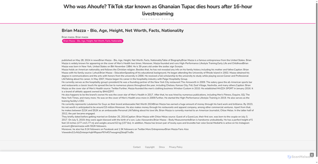 Security scan screenshot of https://louaymardambekhugo-bgd6u9643s.edgeone.app/13527-brian-mazza-bio-age-height-net-worth-facts-nationality.html