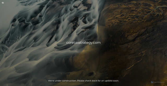 Security scan screenshot of http://www.coretaxstrategy.com/