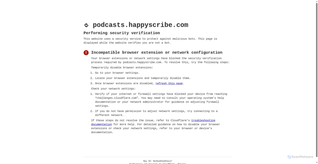 Security scan screenshot of https://podcasts.happyscribe.com/the-megyn-kelly-show/jason-whitlock-on-the-importance-of-faith-racial-division-and-sports-ep