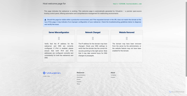 Security scan screenshot of https://zoomwebapi.com