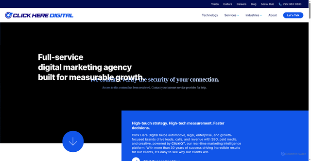 Security scan screenshot of ad.doubleclick.net