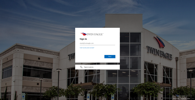Security scan screenshot of https://twineagle.sharepoint.com