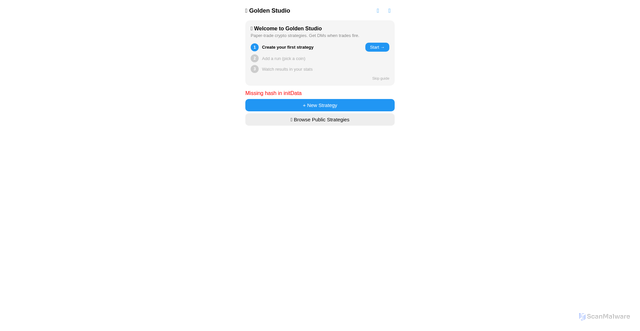 Security scan screenshot of https://studio.163.223.13.249.nip.io/