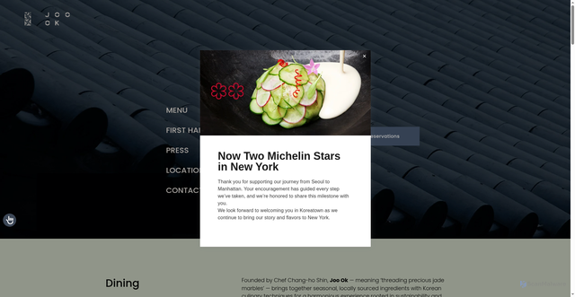 Security scan screenshot of https://www.joo-ok.com/