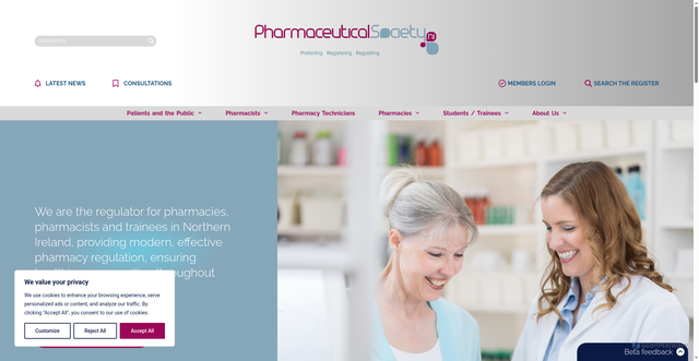 Security scan screenshot of https://psni.org.uk/