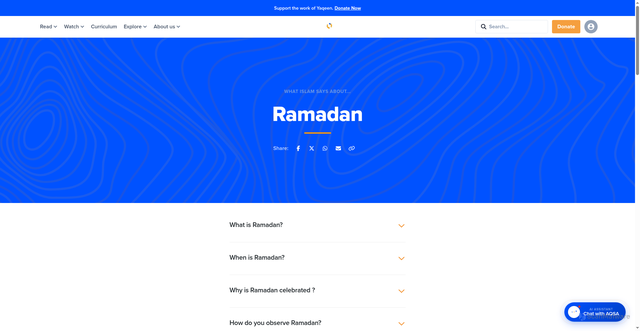 Security scan screenshot of https://yaqeeninstitute.org/what-islam-says-about/ramadan
