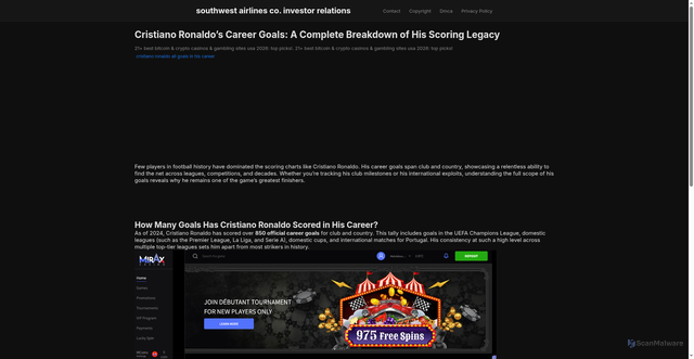 Security scan screenshot of https://jagatnovasphere-dpa4iss0cpip.edgeone.app/cristiano-ronaldo-all-goals-in-his-career.html