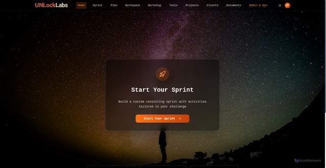 Security scan screenshot of http://ul360platform.tech/