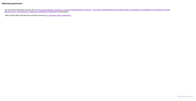 Security scan screenshot of https://www.google.com/url?q=https://click-notification.capitalone.com/f/a/HoFnhRNhZOMqHQY-KM5zaQ~~/AAAAARA~/0qMqR9MNFYByGRzwuEkeXHNiBQ_mQt0AM4geiy_tCqfdqkSBK1vCqiaO3Mk1ficTK-5I4WlI-p0bz0PZ7GAhg_VPBqD5UpSP_h7MftaA5jgR_SjAt6WMxCQ3TWfKN2KA