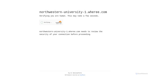 Security scan screenshot of https://northwestern-university-1.wheree.com/